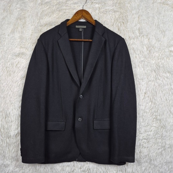 Uniqlo Other - Uniqlo Wool Collection Mens Slim Fit Blazer Jacket Black 40R Unstructured